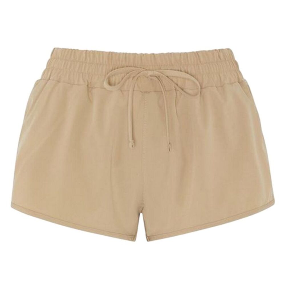 HIIT Womens/Ladies Gloss Woven Athletic Running Shorts / Neutral